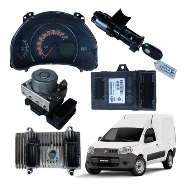 Kit Code Modulo Injeção Fiat Fiorino Evo 1.4 2015 2021