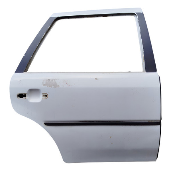 Porta Traseira Direita Vw Parati Gol G2 G3 1998 2002 Traseira Direita Branco