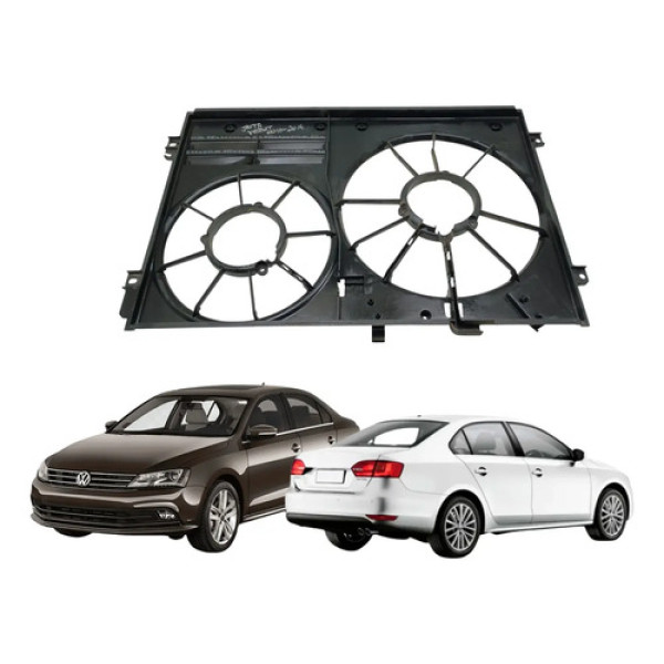 Defletor Radiador Vw Jetta Tsi 2011 2014 Detalhe