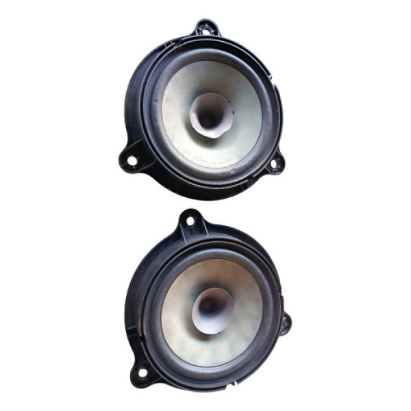 Par Auto Falante Dianteiro Renault Sandero Logan 2018 2023 Preto