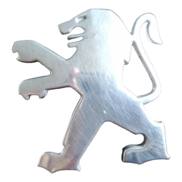 Emblema Peugeot 206 2000 A 2009 Cromado