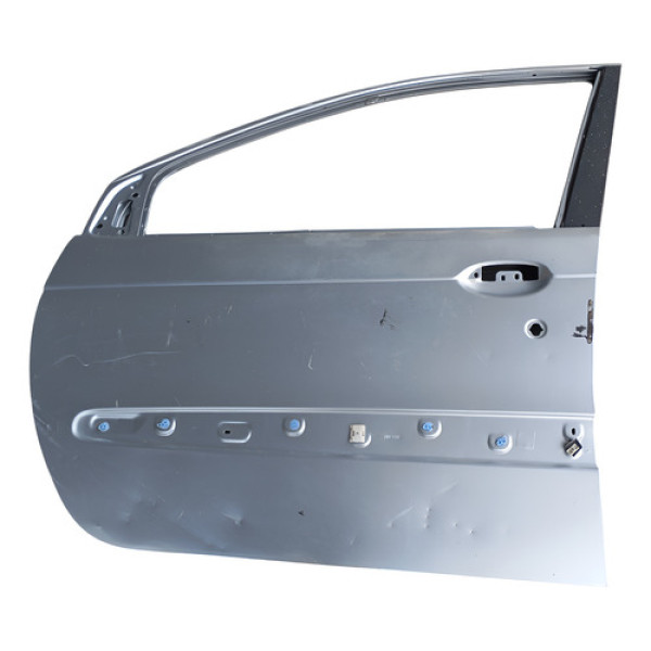 Porta Dianteira Esquerda Renault Scenic 2006 Detalhe Dianteira Esquerda Prateado