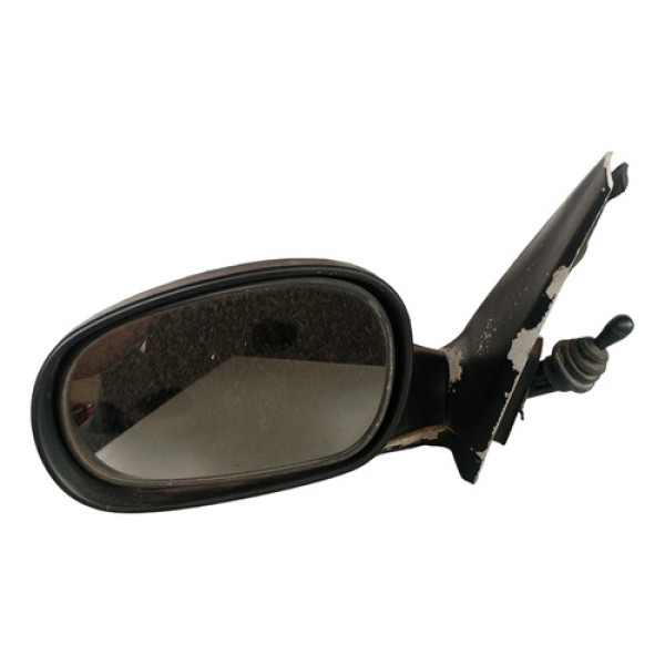 Retrovisor Manual Daewoo Lanos Lado Esquerdo 98 Á 02 