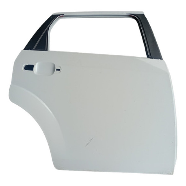 Porta Traseira Direita Ford Fiesta 2013 Traseira Direito Branca