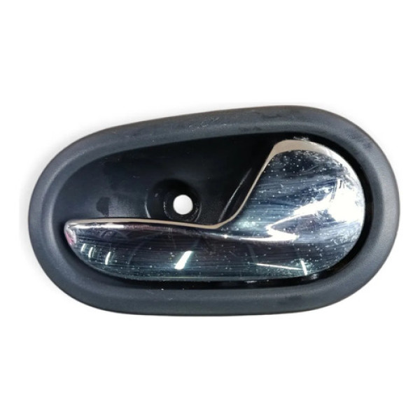 Maçaneta Interna Direita Cromada Renault Sandero 2015 2020 Dianteira