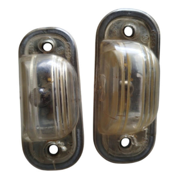 Par Luz De Placa Vw Gol Parati Voyage Quadrado 1987 1997