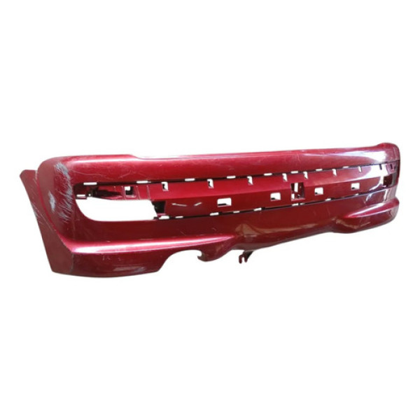 Parachoque Traseiro Vermelho Peugeot 207 2012 Hatch Detalhes