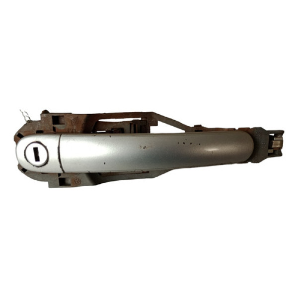 Maçaneta Externa Dianteira Esquerda Vw Polo Sedan Passat  Prata