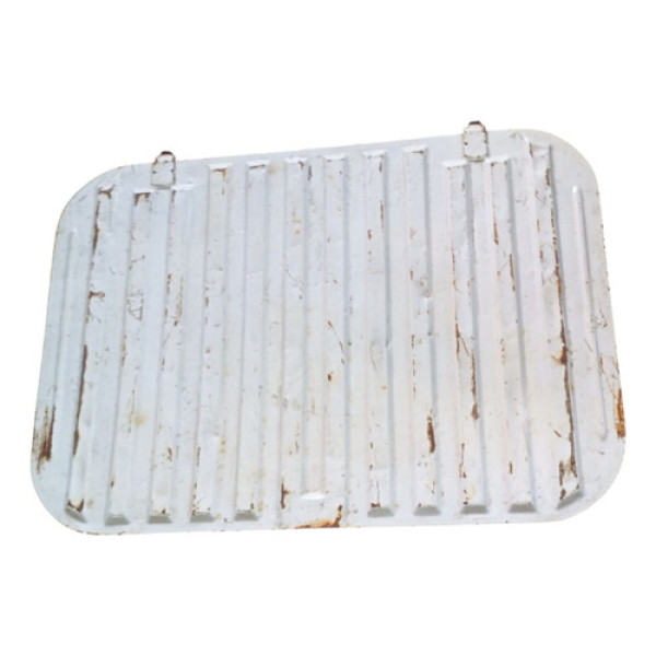 Tampão Porta Malas Vw Kombi 2008 2014 Branco