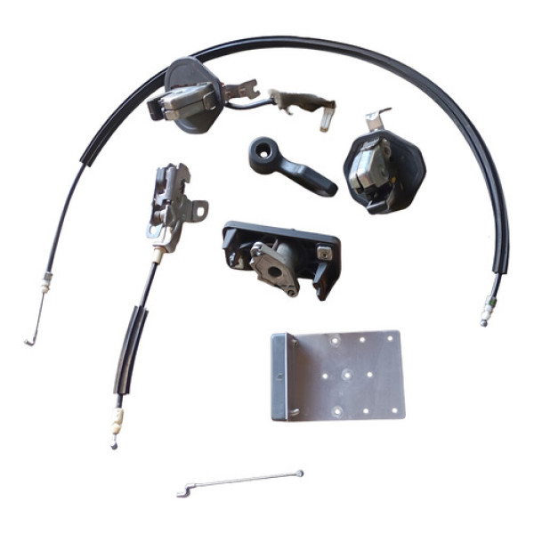 Kit Trava Tranca Fechadura Portas Bau Fiat Fiorino 2014