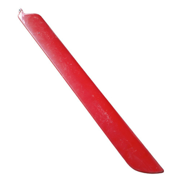 Friso Vidro Vigia Traseiro Esquerdo Fiat Strada 2011 Vermelho