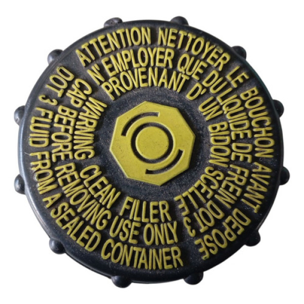 Tampa Reservatório Vw Gol Saveiro Voyage 1989 1996 Preto