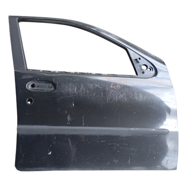 Porta Dianteira Direita Fiat Siena Palio 2004 Dianteira Direita Preto
