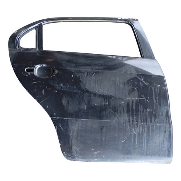 Porta Traseira Direita Vw Gol Voyage G5 G6 G7 2008 2016 Traseira Direita Preto