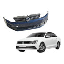 Parachoque Dianteiro Vw Jetta Comfortline 2011 2016 Detalhe