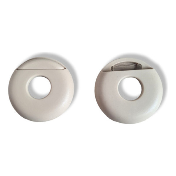 Par Acabamento Encosto Cabeça Vw New Beetle 2010 Bege