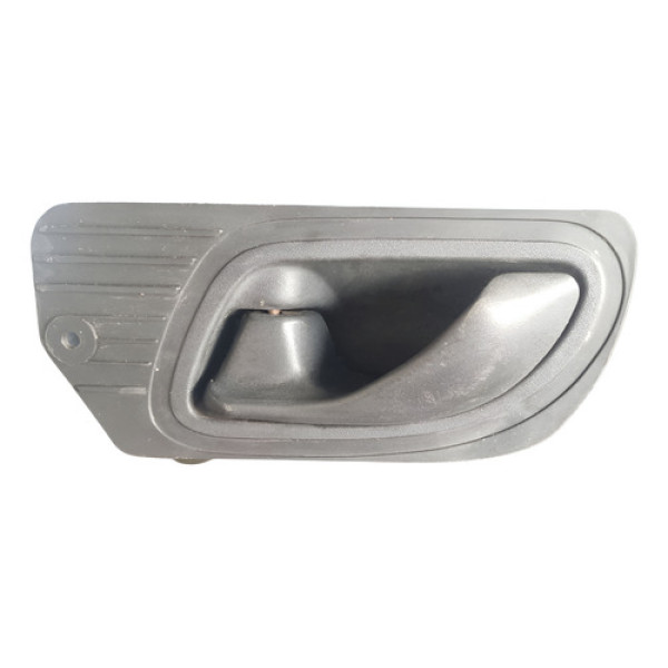 Maçaneta Interna Porta Esquerda Ford Ranger 1998 2004 Preto Dianteira
