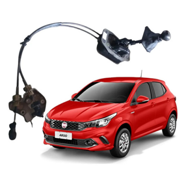 Alavanca Trambulador Seletor Marcha Fiat Argo 1.3 2017 2023