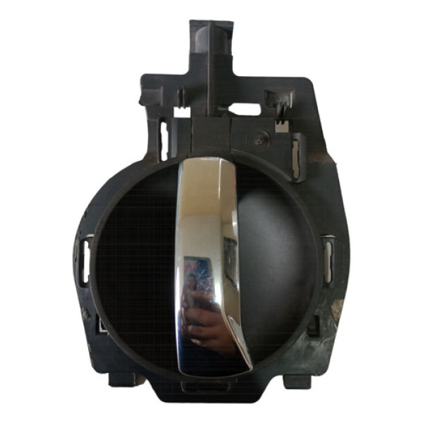 Maçaneta Interna Traseira Esquerda Citroen C3 08/12  Preto Traseira