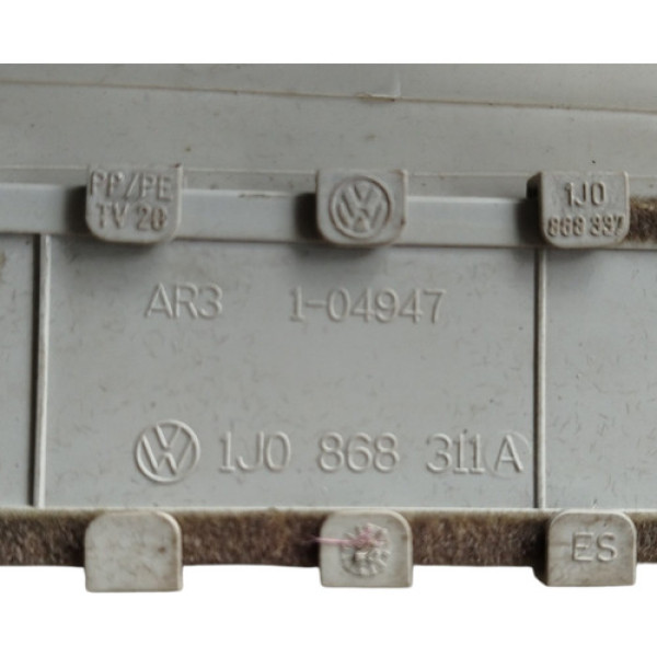 Acabamento Central Interno Esquerdo Vw Golf 1999 2006 Branco