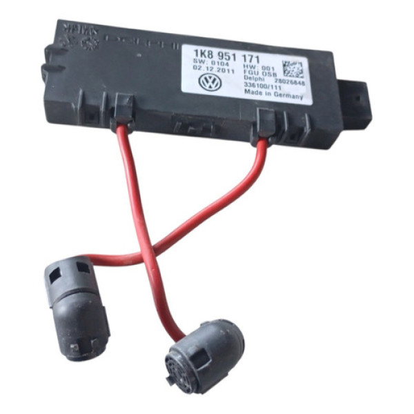 Sensor Ultrassonico Vw Jetta 2011 2014 1k8951171 Preto