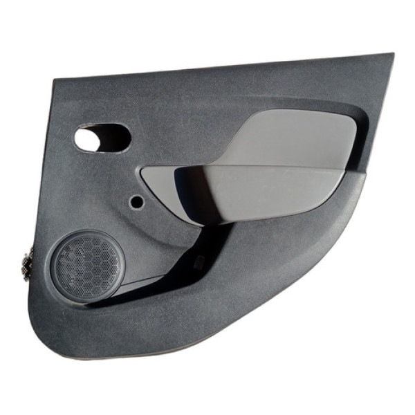 Forro Porta Traseiro Direito Renault Sandero Logan 13/18 Preto