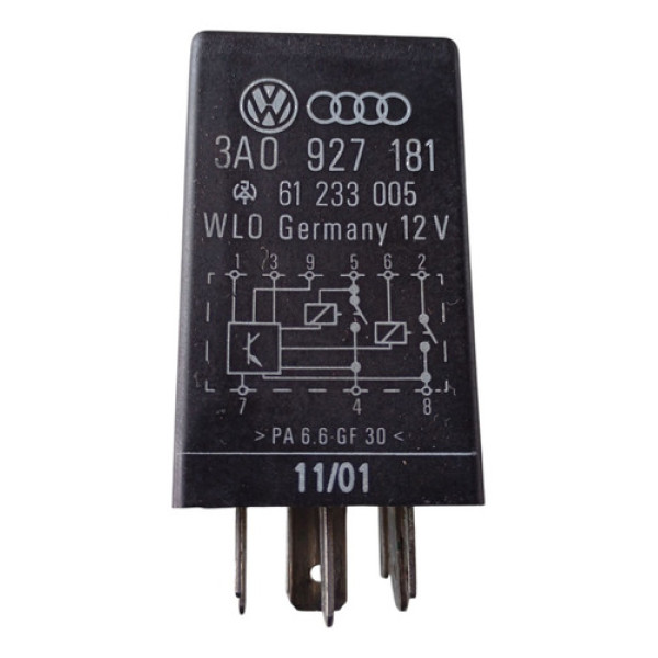 Rele Auxiliar Pedal Controlador Vw Golf Bora 2001 3a0927181