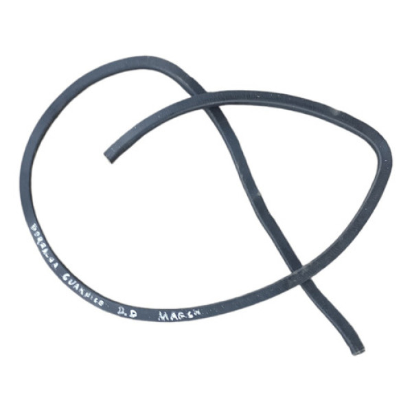 Borracha Guarnição Dianteira Direita Nissan March 2013 Preto