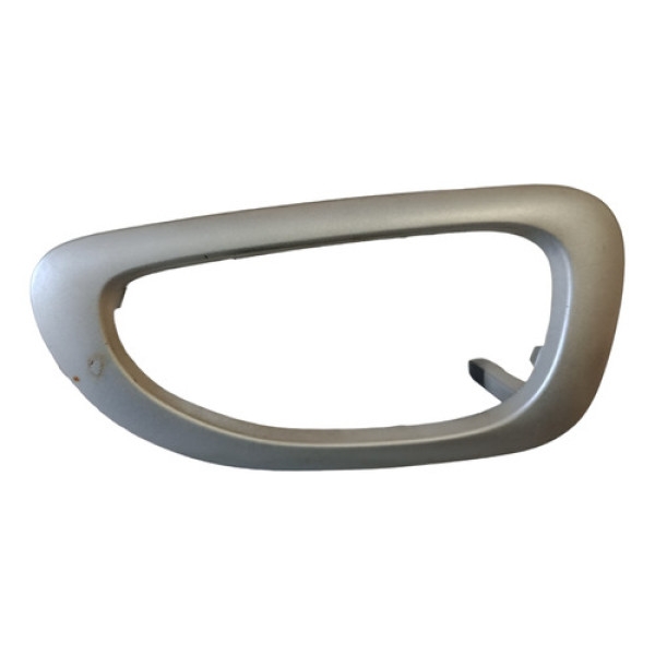 Moldura Maçaneta Interna Diant Esq Peugeot 307 Prata Dianteira