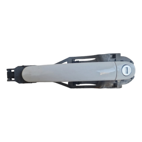 Maçaneta Externa Traseiro Dianteiro Esquerdo Vw Fox Gol Polo Branco Dianteira