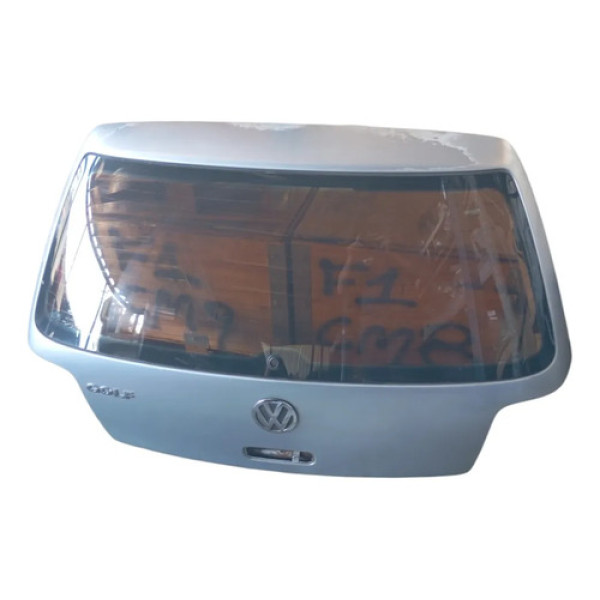 Tamoa Traseira Porta Malas Prata Vw Golf Sapão 1999 2006 Prata