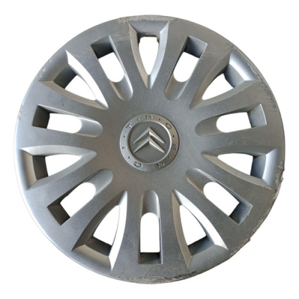 Calota Aro 14 Citroen C3 07 Á 14  Prata