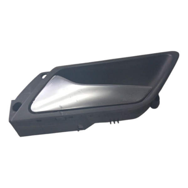 Maçaneta Interna Traseira Esquerda Vw Jetta 2014 5c6839113b Preto Traseira