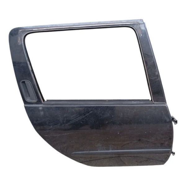 Porta Traseira Direita Preta Peugeot 206 Sw 2004 2007 Traseira Direito Preto