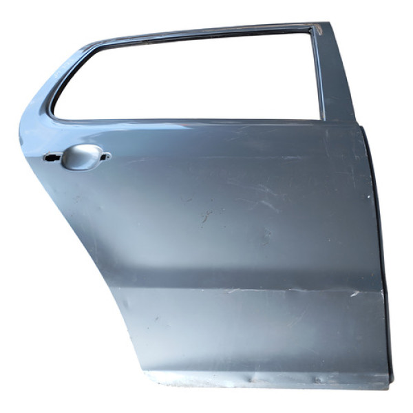 Porta Traseira Direita Vw Fox 2008 2009 Traseira Direita Verde