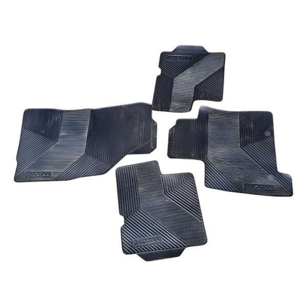 Kit Tapete Traseira Renault Logan 2008 2012 Preto