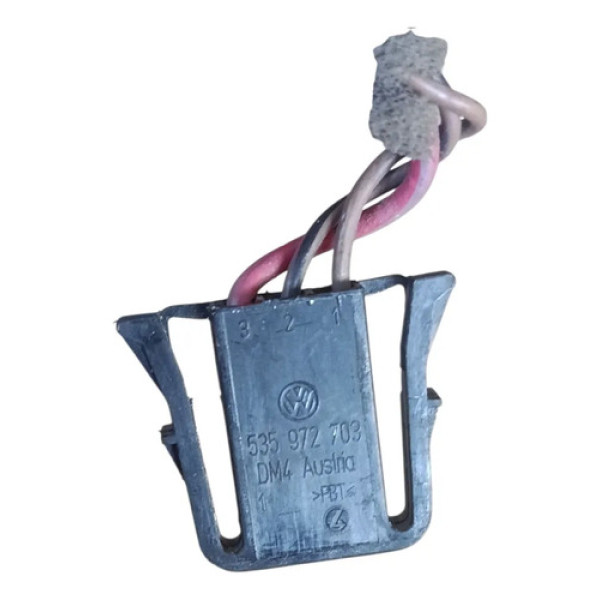 Plug Conector Chicote Luz Teto Vw Golf Gol Saveiro 1998 2009