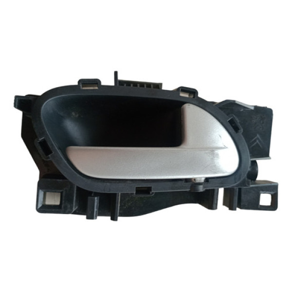 Maçaneta Interna Peugeot 208 Dianteira Direita 13 Á 17  Preto Dianteira