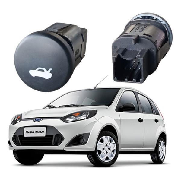 Interruptor Botão Abertura Porta Malas Ford Fiesta 2010 2014