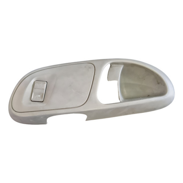 Moldura Acabamento Puxador Traseira Esquerda Gol 1994 2006 Cinza Traseira