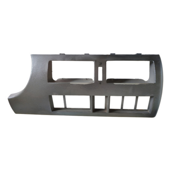 Moldura Difusor Ar Painel Vw Gol Parati G3 1999 2005 Cinza-escuro