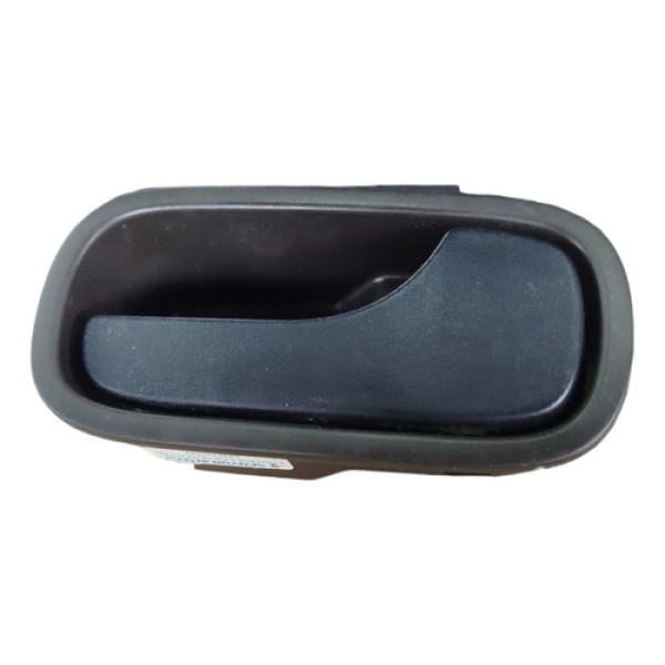 Maçaneta Interna Dianteira Direita Fiat Mobi 2017 2023 Preta Dianteira