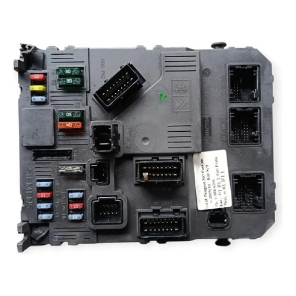 Modulo Bsi Caixa Fusível Peugeot 207 Passion 2009 2010
