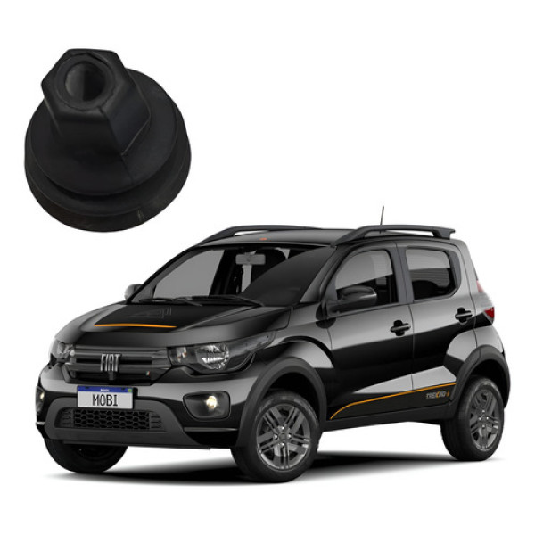 Batente Borracha Porta Mala Fiat Mobi 2023