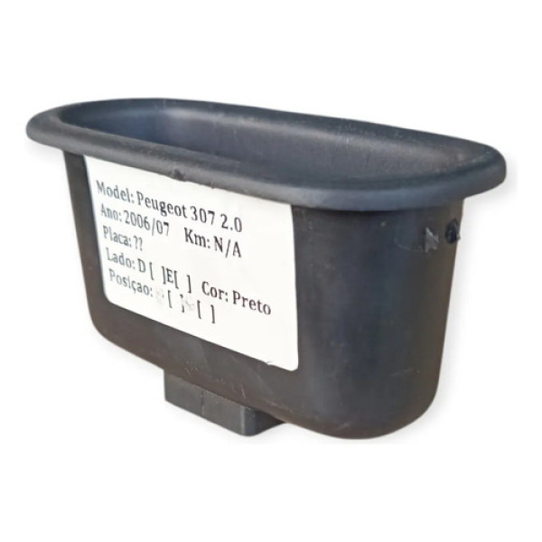 Puxador Interno Porta Traseira Esquerda Peugeot 307 2007