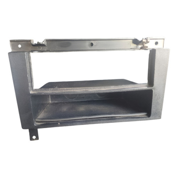 Moldura Painel Rádio Vw Gol Parati Saveiro G3 Com Detalhe Preto