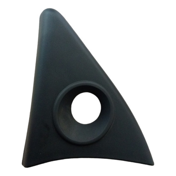 Moldura Acabamento Retrovisor Esquerdo Renault Logan  Preto