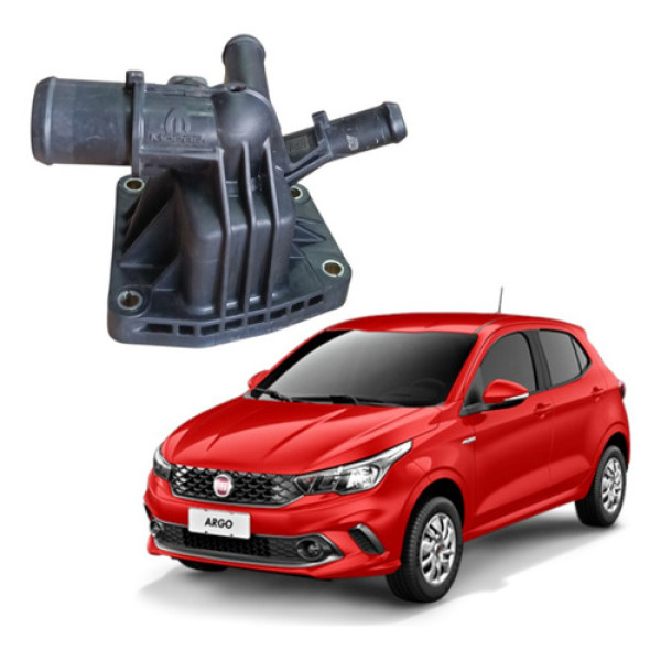 Carcaça Válvula Termostática Fiat Argo Mobi 2017 2023