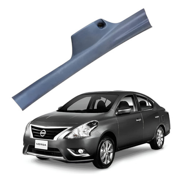 Soleira Interna Traseira Esquerda Nissan Versa 2017 Preto