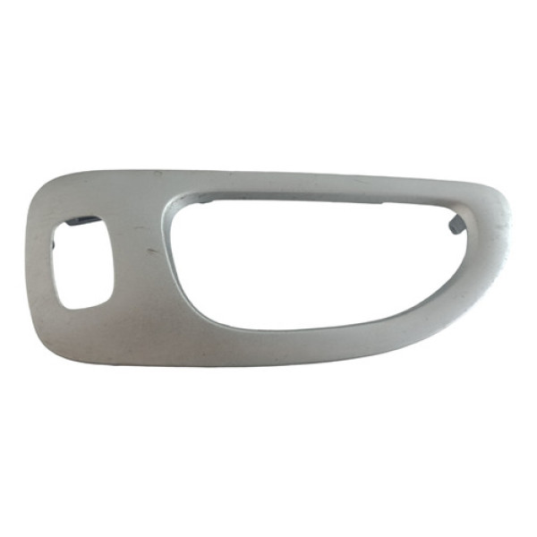 Moldura Maçaneta Interna Traseiro Dir Peugeot 307 2007 A 11 Cinza Traseira